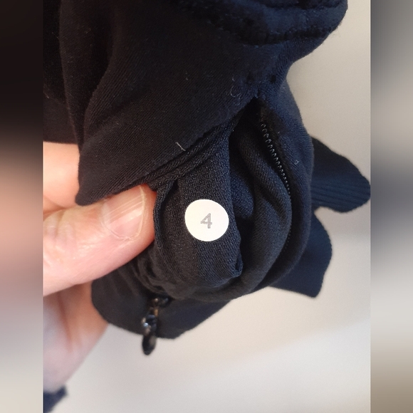 Black Lululemon cowl-neck sweater  - size 4 - Picture 3 of 6